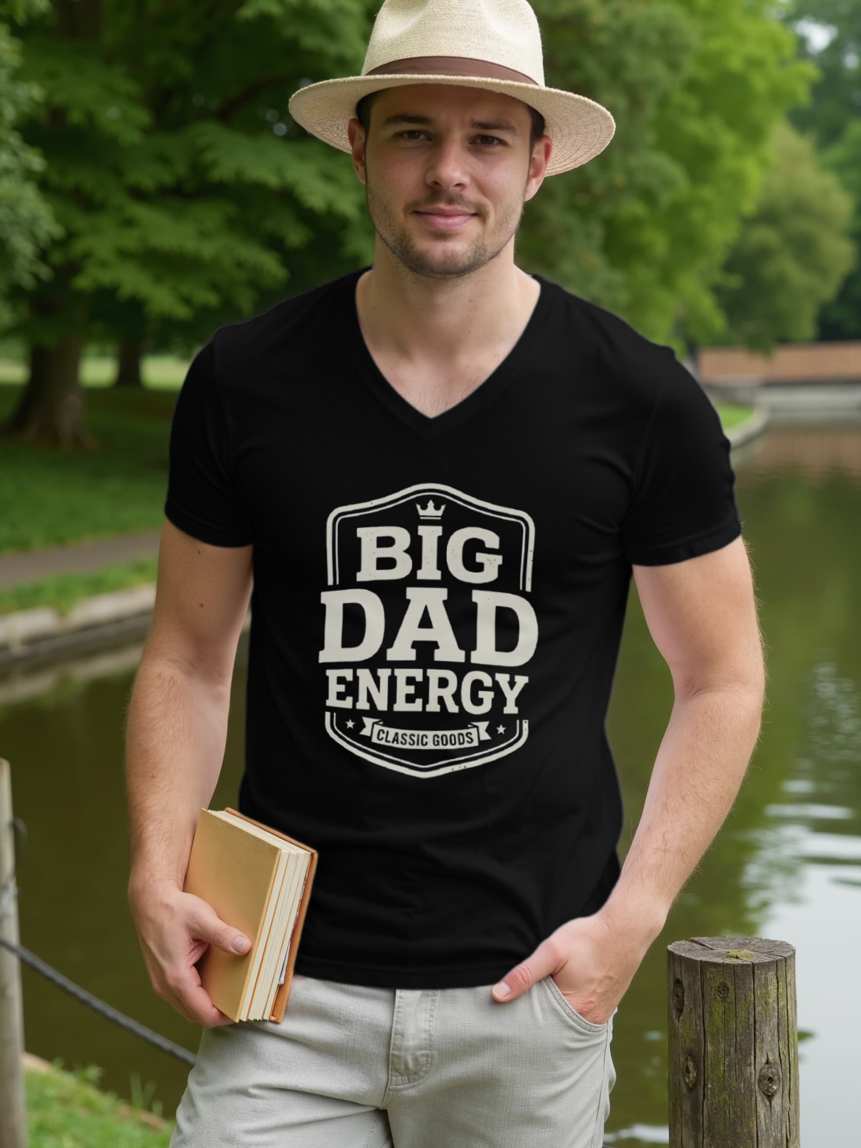 👔 Big Dad Energy – Father’s Day T-Shirt